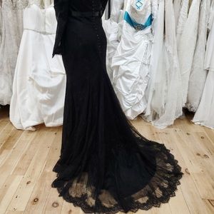 Black wedding dress